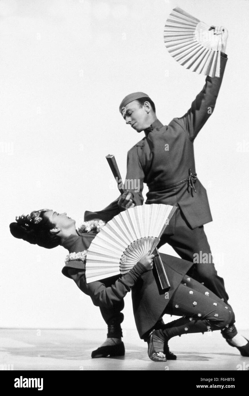 1946, Filmtitel: ZIEGFELD FOLLIES, Regie: VINCENTE MINNELLI, Studio: MGM, im Bild: FRED ASTAIRE, LUCILLE BREMER, tanzen. (Bild Kredit: SNAP) Stockfoto