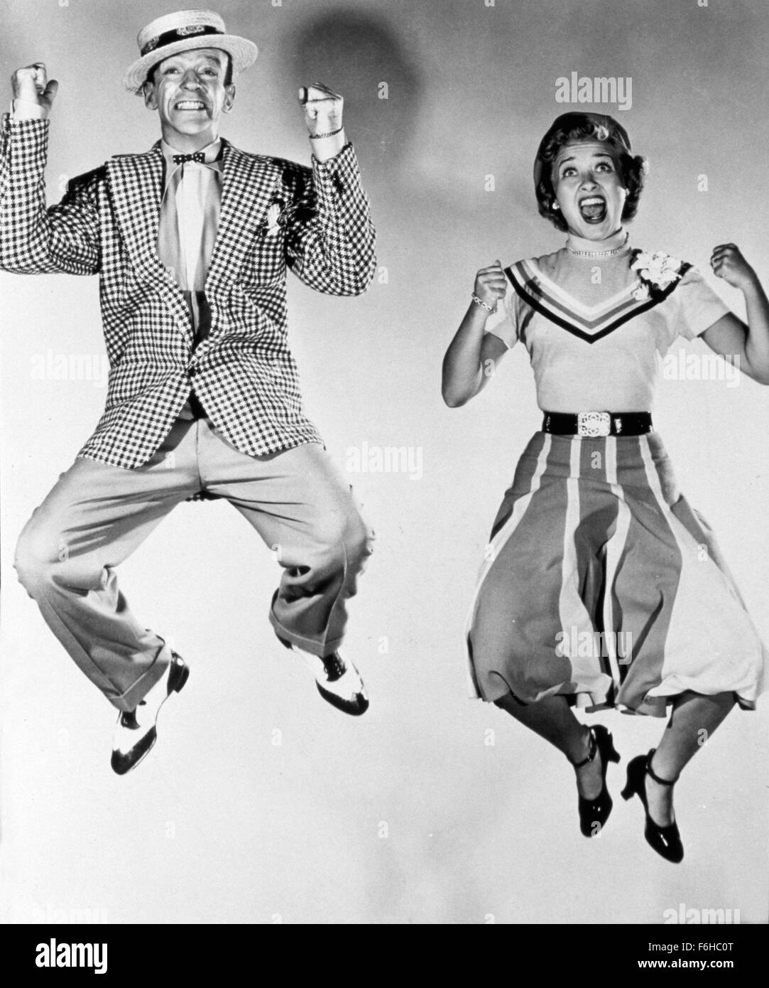1951, Filmtitel: königliche Hochzeit, im Bild: FRED ASTAIRE, tanzen. (Bild Kredit: SNAP) Stockfoto