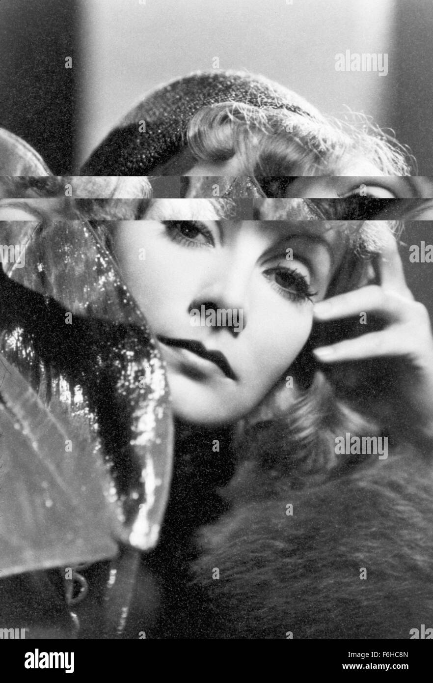 1931, Filmtitel: SUSAN LENOX: ihr FALL und Aufstieg, Regie: ROBERT Z LEONARD, Studio: MGM, abgebildet: GRETA GARBO. (Bild Kredit: SNAP) Stockfoto