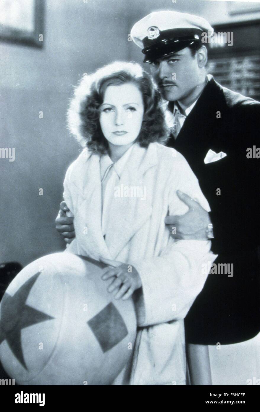 1929, Filmtitel: Einzelzimmer STANDARD, Regie: JOHN S ROBERTSON, Studio: MGM, im Bild: NILS ASTHER, GRETA GARBO. (Bild Kredit: SNAP) Stockfoto
