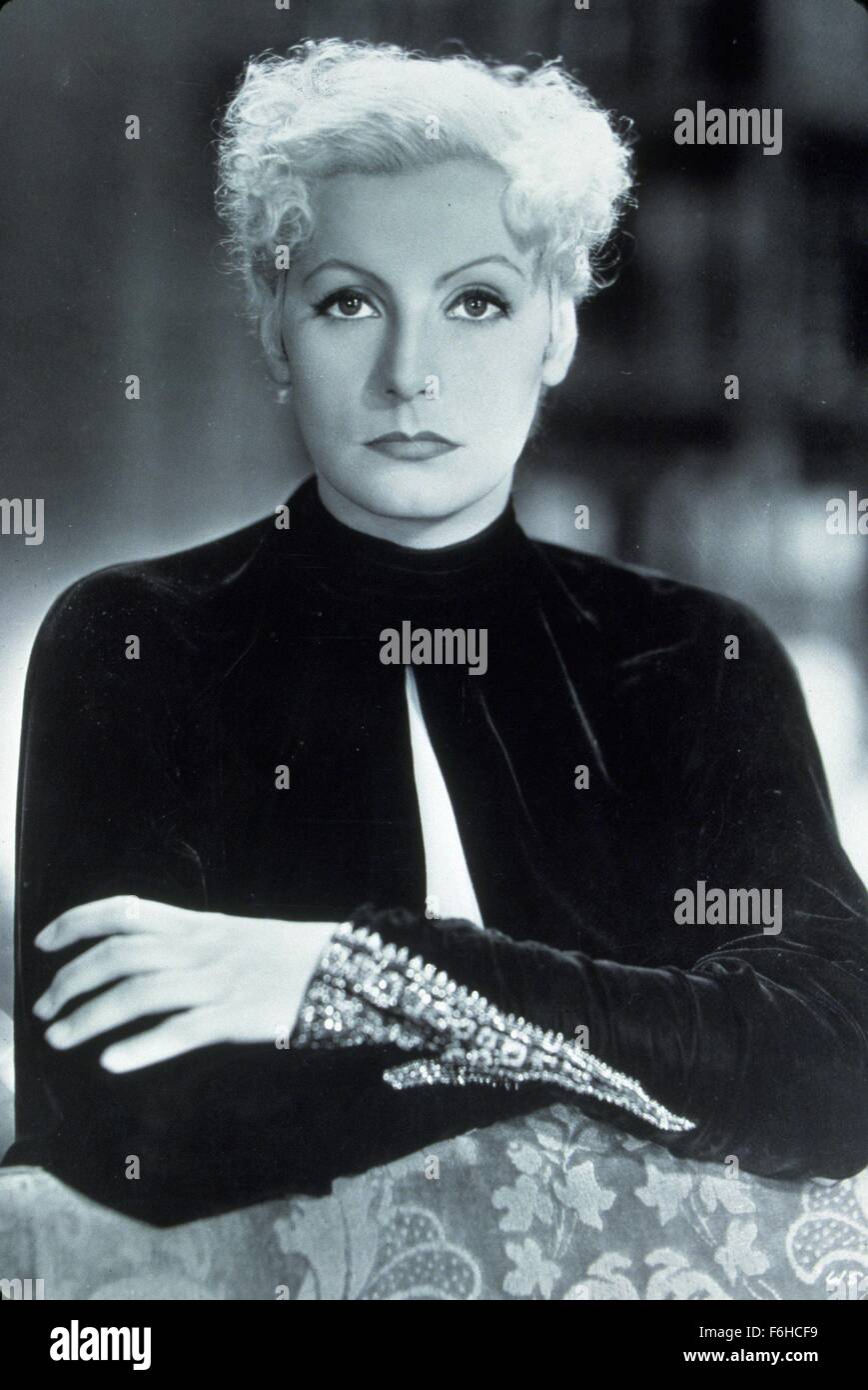 1932, Filmtitel: wie mir, Regie gewünscht: GEORGE FITZMAURICE, Studio: MGM, abgebildet: blond, GEORGE FITZMAURICE, GRETA GARBO. (Bild Kredit: SNAP) Stockfoto