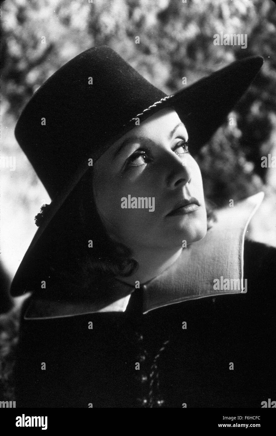 Filmtitel 1933: Königin Christine, Regie: ROUBEN MAMOULIAN, Studio: MGM, abgebildet: GRETA GARBO. (Bild Kredit: SNAP) Stockfoto