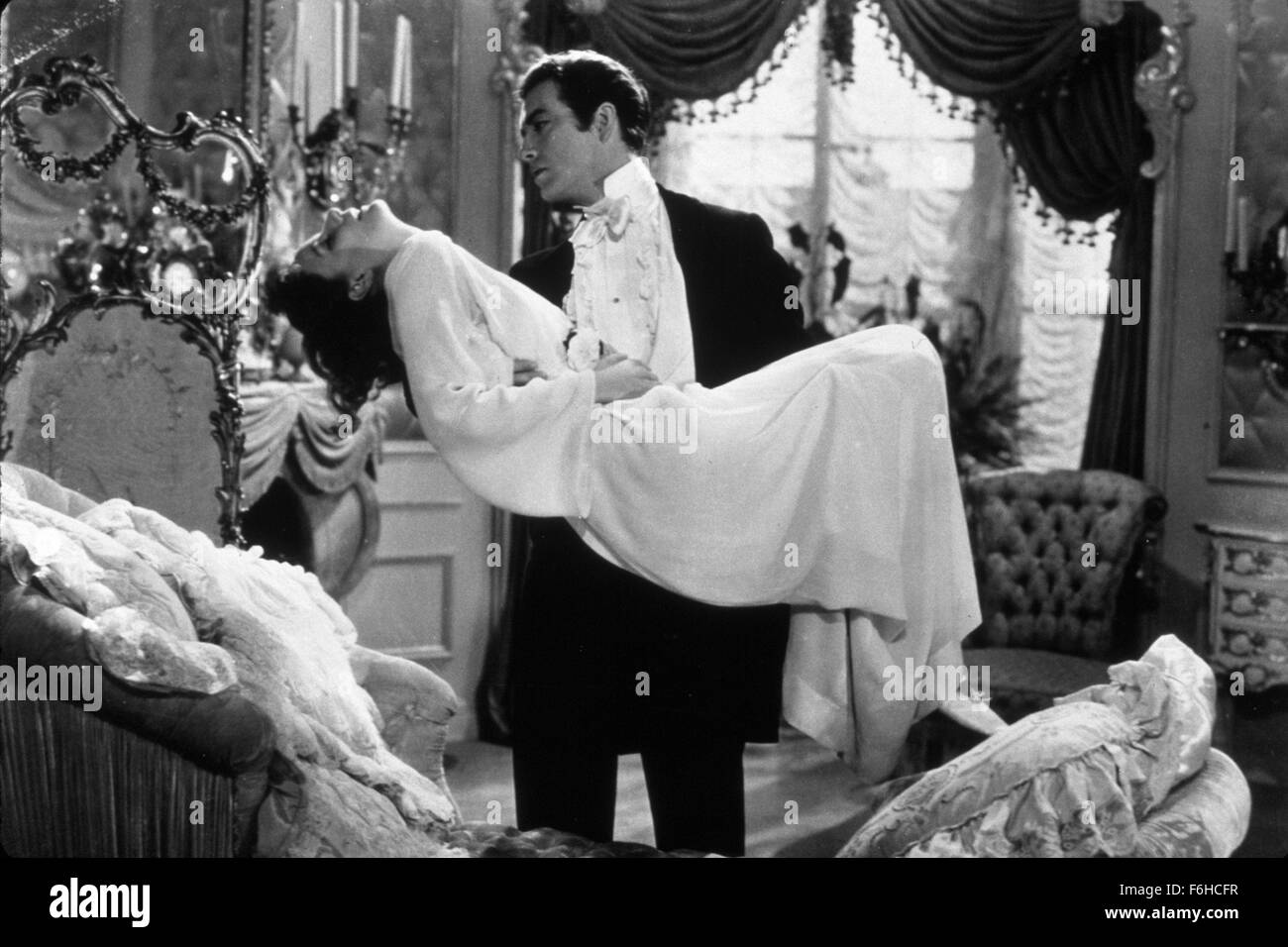 1936, Filmtitel: CAMILLE, Regie: GEORGE CUKOR, Studio: MGM, im Bild: GEORGE CUKOR, GRETA GARBO. (Bild Kredit: SNAP) Stockfoto