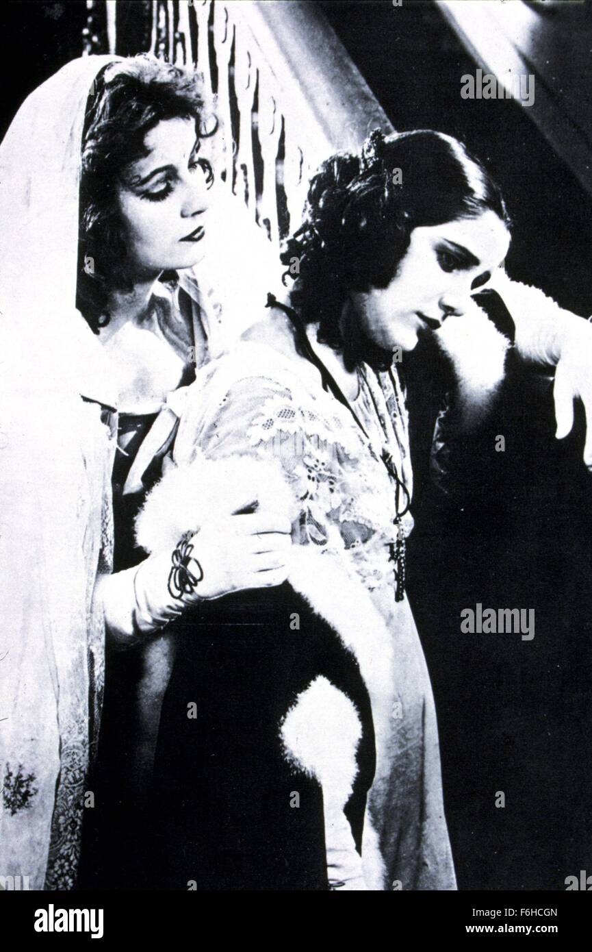 1924, Filmtitel: Geschichte von Gösta BERLING, Regisseur: MAURITZ STILLER, abgebildet: GRETA GARBO, MAURITZ STILLER. (Bild Kredit: SNAP) Stockfoto