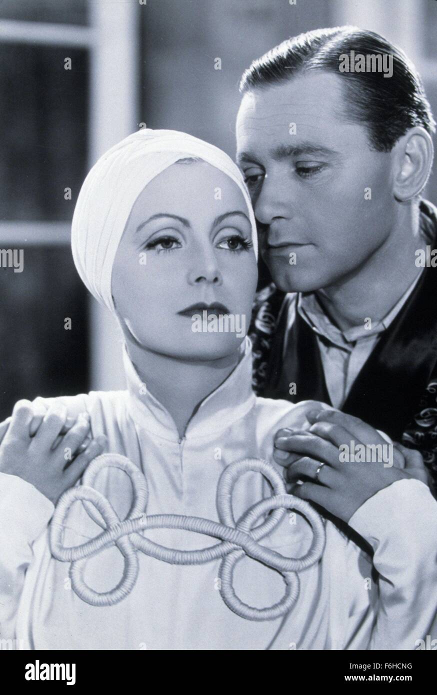 1934, Filmtitel: malte Schleier, Regisseur: RICHARD BOLESLAWSKI, Studio: MGM, im Bild: RICHARD BOLESLAWSKI, GRETA GARBO. (Bild Kredit: SNAP) Stockfoto
