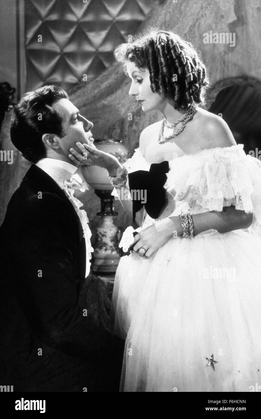 1936, Filmtitel: CAMILLE, Regie: GEORGE CUKOR, Studio: MGM, im Bild: GEORGE CUKOR, GRETA GARBO. (Bild Kredit: SNAP) Stockfoto