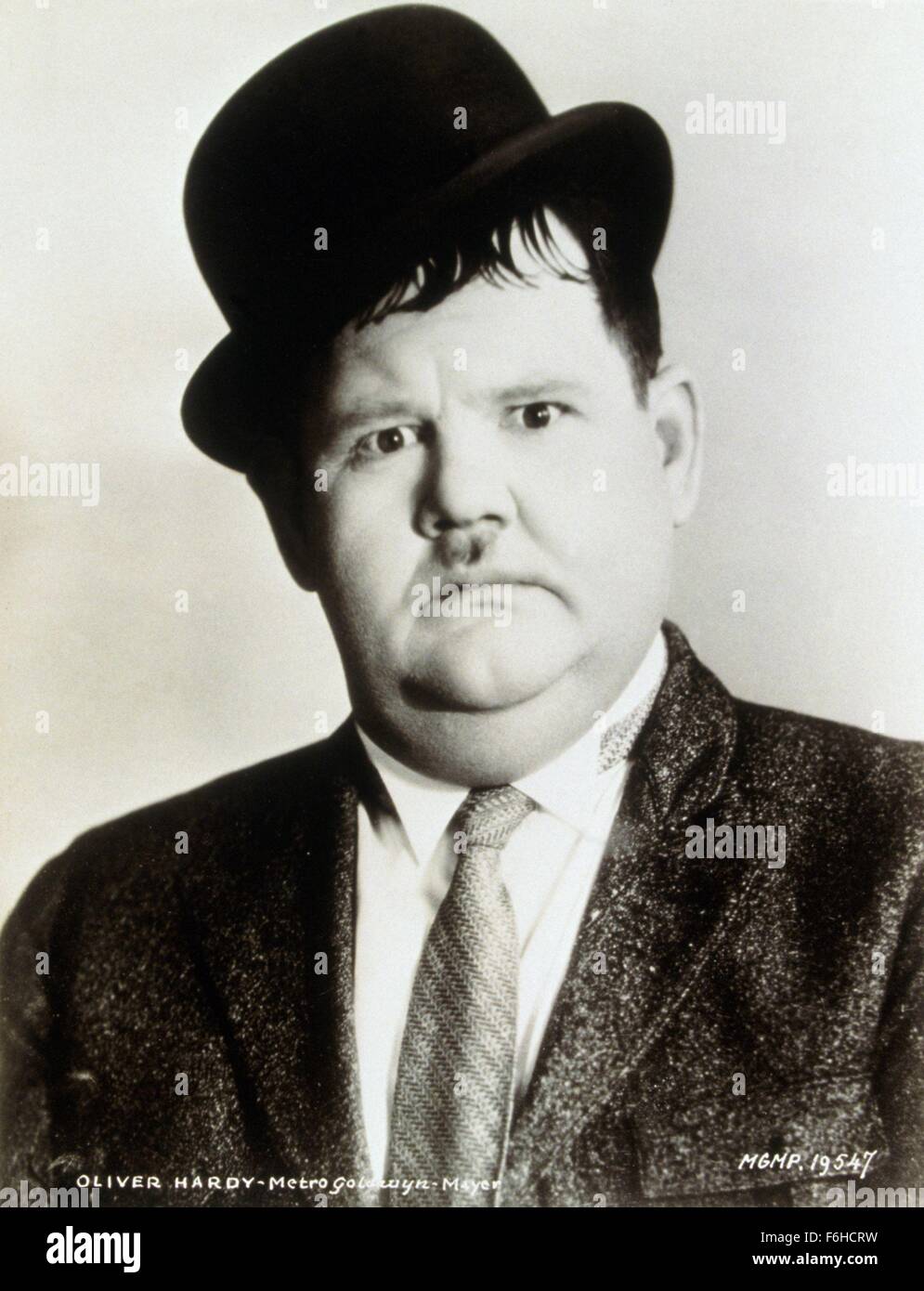 1932, Filmtitel: Schimpanse, Regie: JAMES PARROTT, Studio: MGM, im Bild: OLIVER HARDY, LAUREL & HARDY. (Bild Kredit: SNAP) Stockfoto