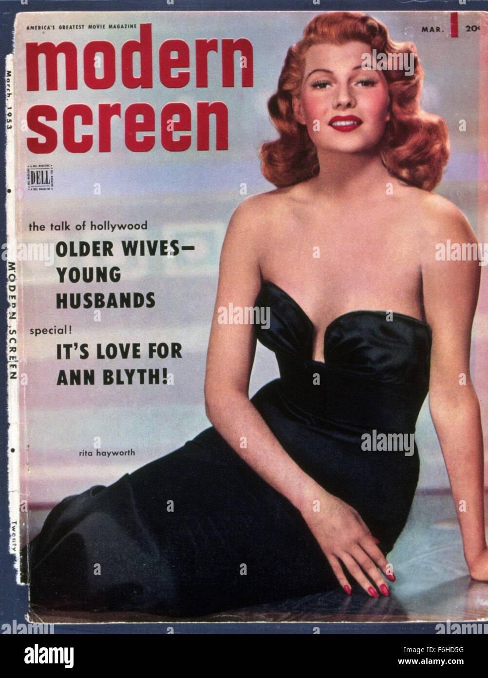 1953, Filmtitel: moderne Bildschirm. (Bild Kredit: SNAP) Stockfoto