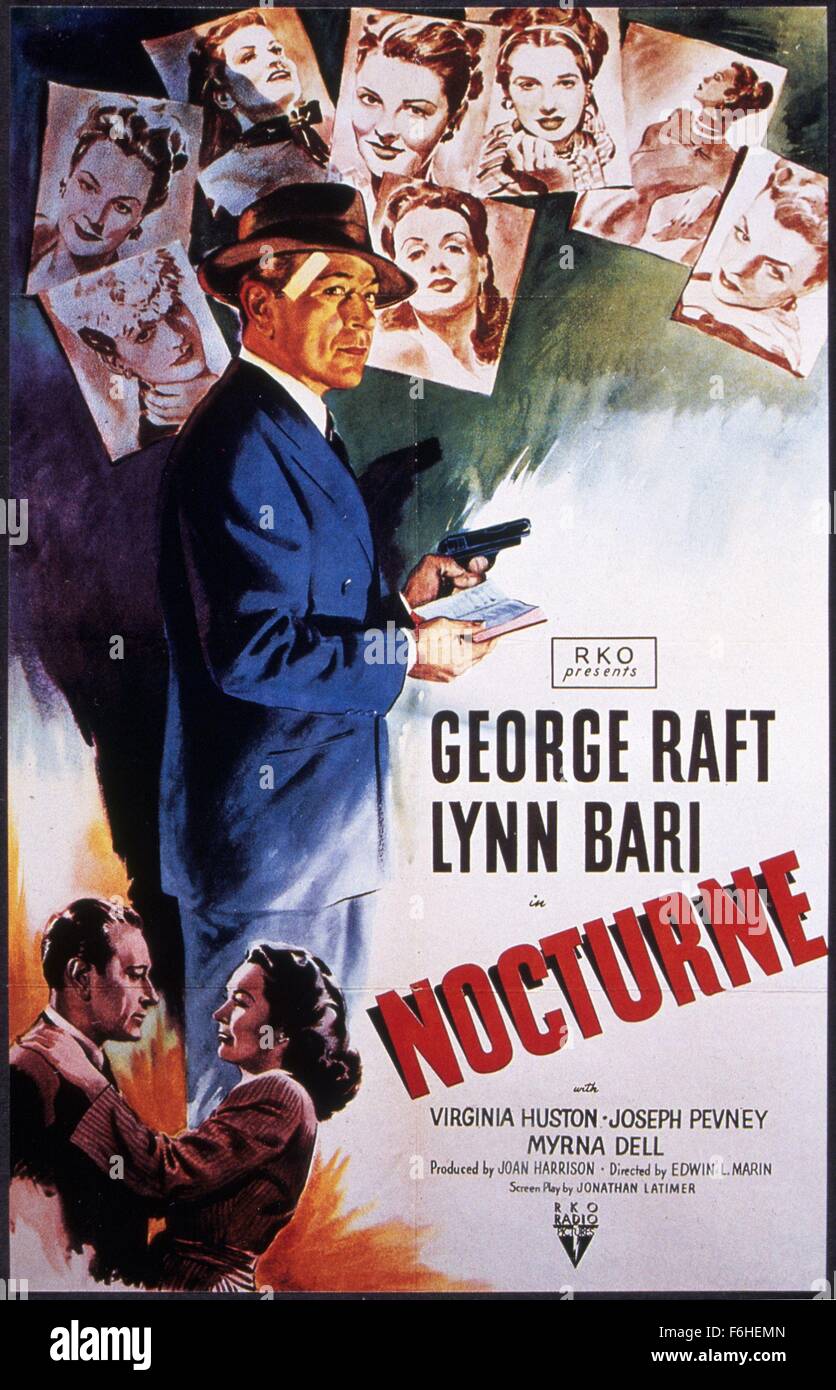 1946, Filmtitel: NOCTURNE, Regie: EDWIN L MARIN, Studio: RKO, im Bild: EDWIN L MARIN. (Bild Kredit: SNAP) Stockfoto