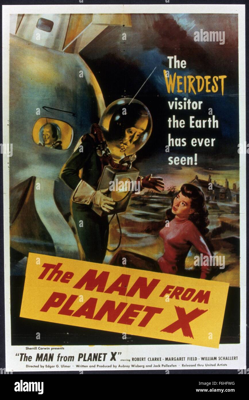 1951, Filmtitel: Mann von PLANET X, Regie: EDGAR G ULMER, Studio: UA. (Bild Kredit: SNAP) Stockfoto