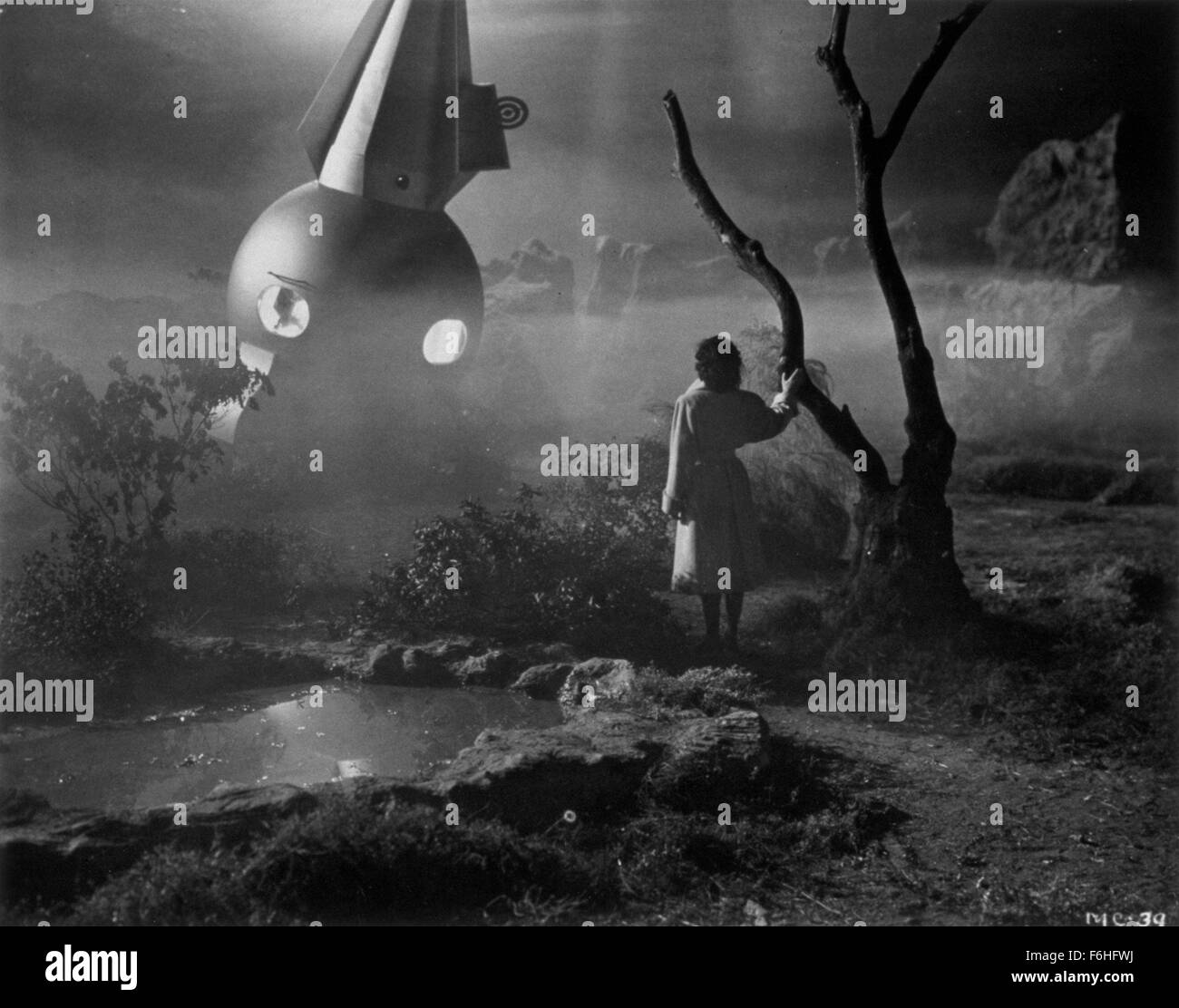 1951, Filmtitel: Mann aus PLANET X, Regie: EDGAR G ULMER, Studio: UA, im Bild: MARGARET FIELD. (Bild Kredit: SNAP) Stockfoto