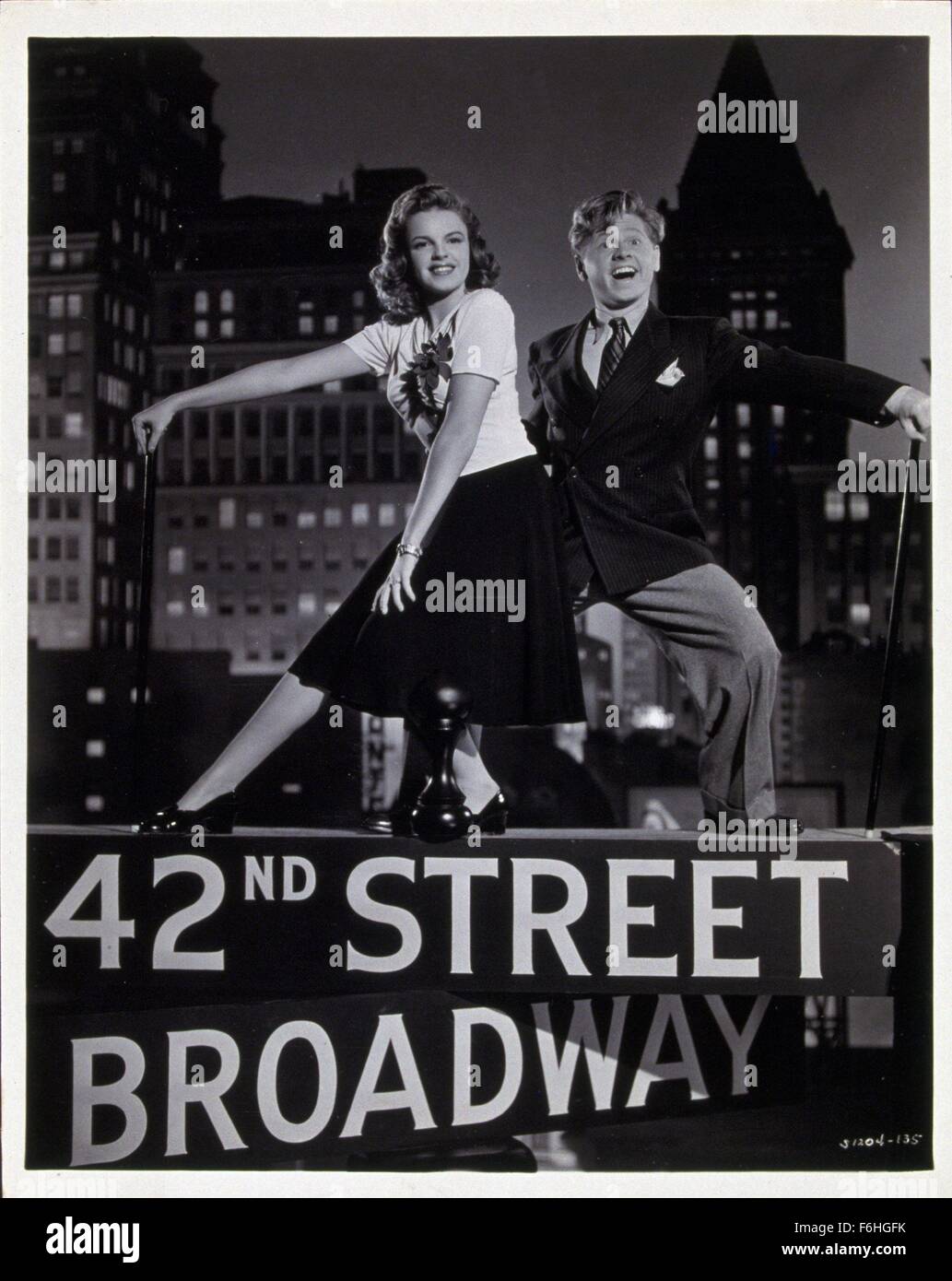 1941, Filmtitel: BABES am BROADWAY, Regisseur: BUSBY BERKELEY, Studio: MGM, abgebildet: BUSBY BERKELEY, JUDY GARLAND. (Bild Kredit: SNAP) Stockfoto