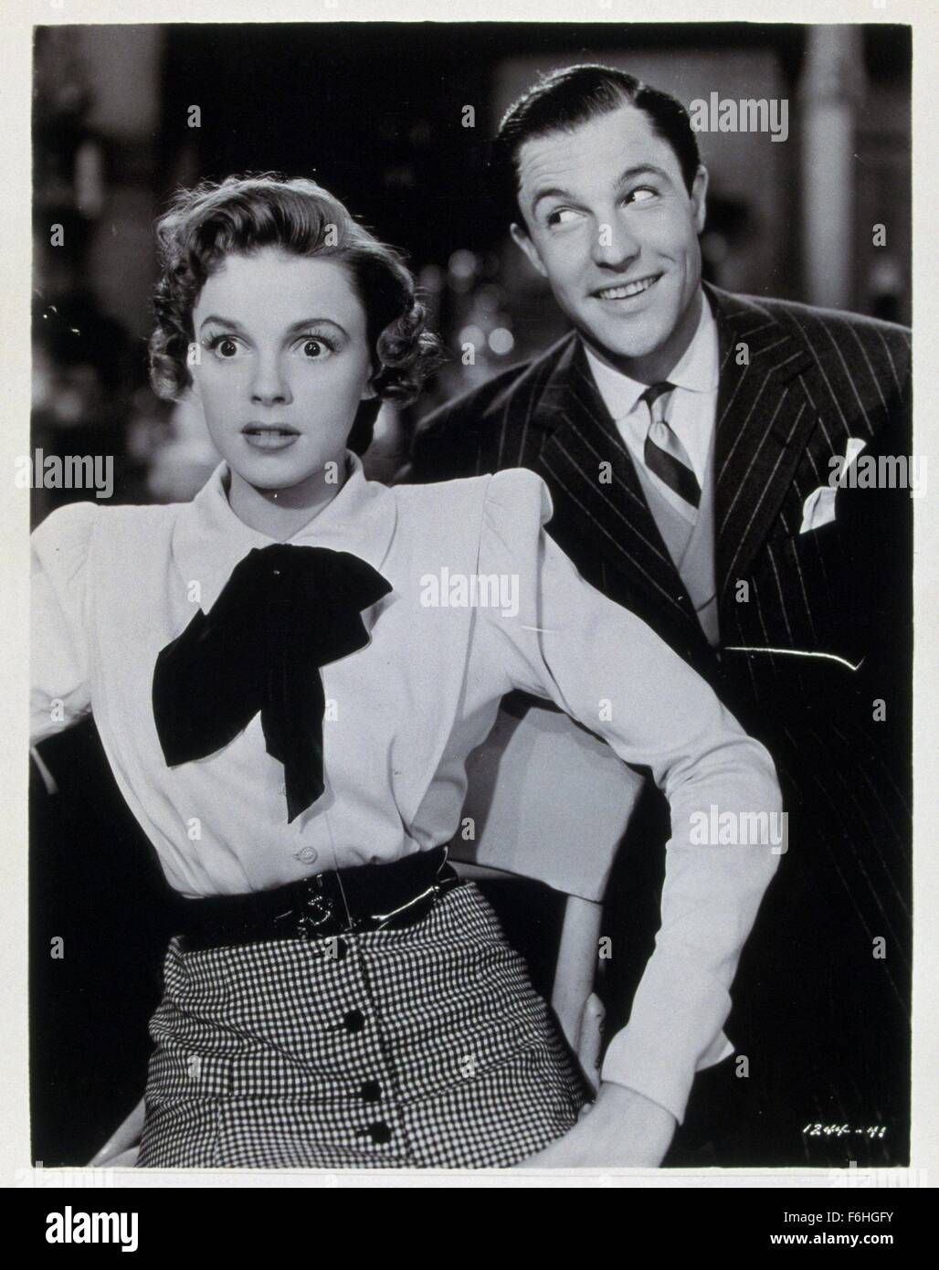 1942, Filmtitel: für mich und meine GAL, Regisseur: BUSBY BERKELEY, Studio: MGM, abgebildet: BUSBY BERKELEY, JUDY GARLAND. (Bild Kredit: SNAP) Stockfoto
