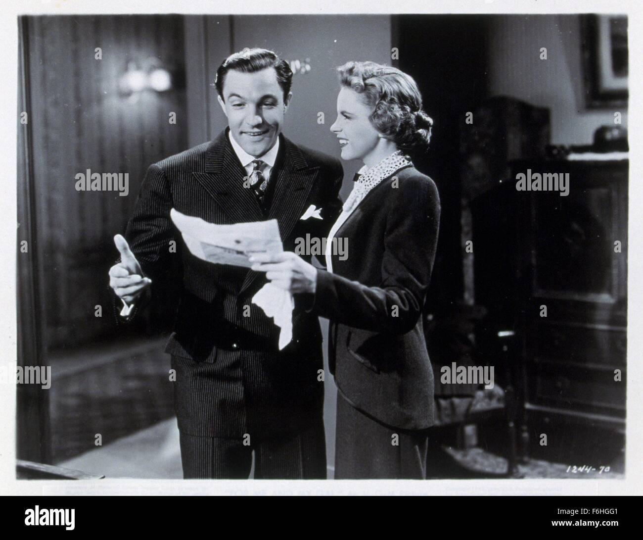 1942, Filmtitel: für mich und meine GAL, Regisseur: BUSBY BERKELEY, Studio: MGM, abgebildet: BUSBY BERKELEY, JUDY GARLAND. (Bild Kredit: SNAP) Stockfoto