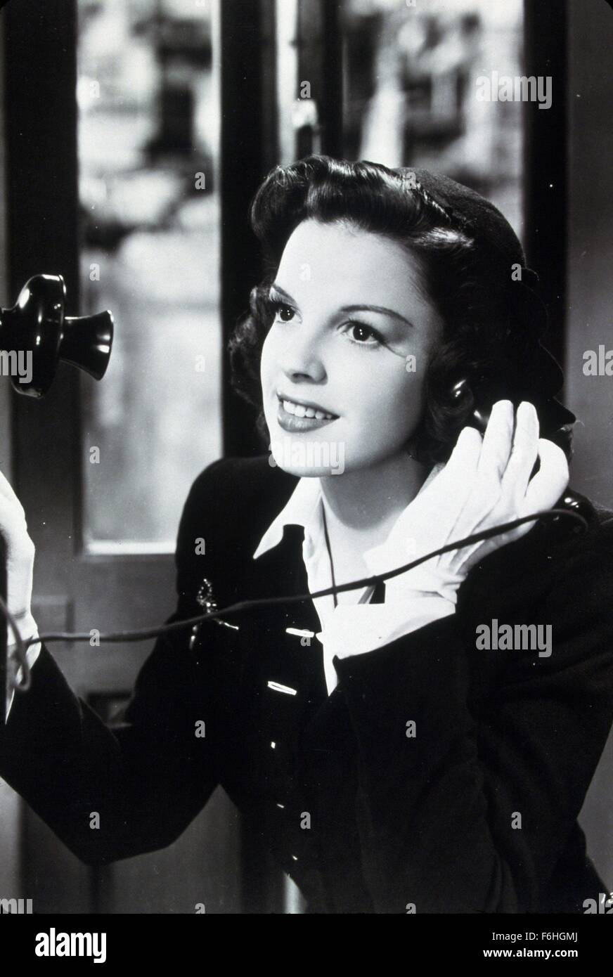 1945, Filmtitel: Uhr, Regie: VINCENTE MINNELLI, Studio: MGM, abgebildet: JUDY GARLAND, VINCENTE MINNELLI. (Bild Kredit: SNAP) Stockfoto