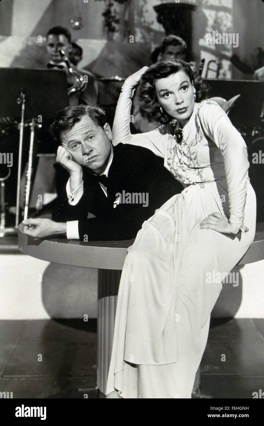 Filmtitel 1948: WORDS AND MUSIC, Regie: NORMAN TAUROG, Studio: MGM, abgebildet: JUDY GARLAND, MICKEY ROONEY. (Bild Kredit: SNAP) Stockfoto