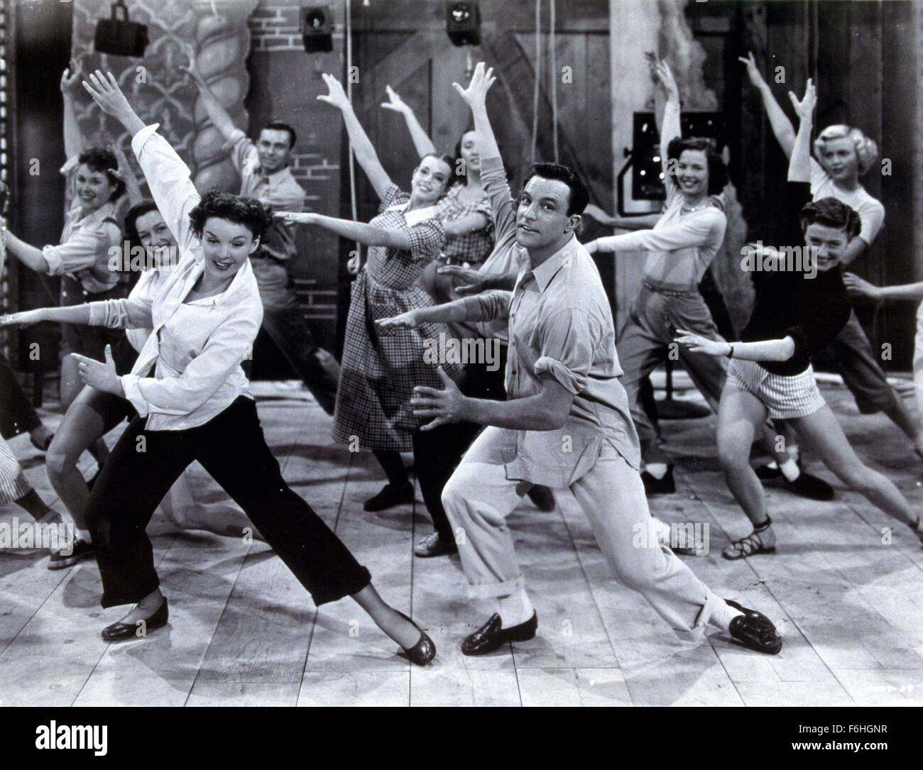 1950, Filmtitel: Sommertheater, Regie: CHARLES WALTERS, Studio: MGM, abgebildet: JUDY GARLAND, GENE KELLY. (Bild Kredit: SNAP) Stockfoto