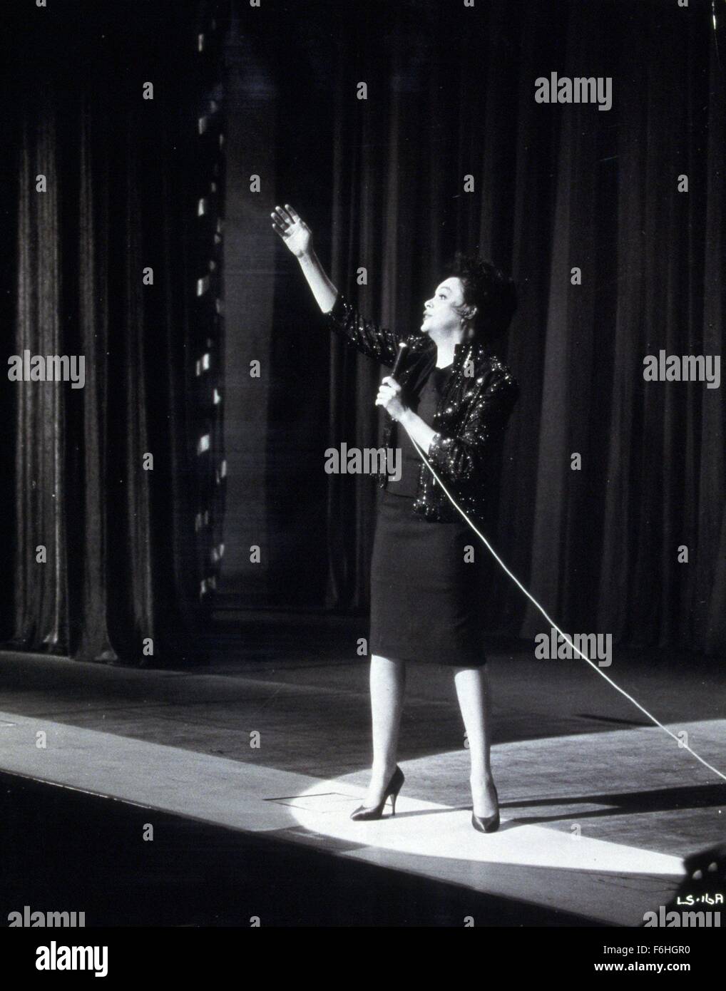 Filmtitel 1963: Ich könnte gehen auf Gesang, Regie: RONALD NEAME, Studio: UA, im Bild: JUDY GARLAND. (Bild Kredit: SNAP) Stockfoto