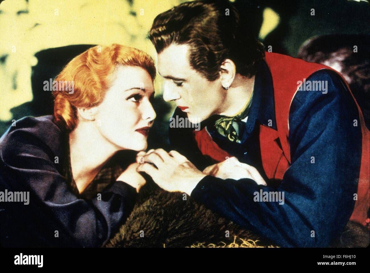 1940, Filmtitel: NORTH WEST MOUNTED POLICE, Regie: CECIL B DeMILLE, Studio: PARAMOUNT, abgebildet: MADELEINE CARROLL, GARY COOPER. (Bild Kredit: SNAP) Stockfoto