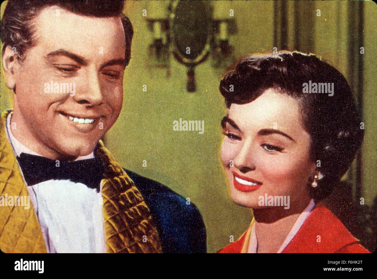 1951, Filmtitel: große CARUSO, Regie: RICHARD THORPE, Studio: MGM, abgebildet: ANN BLYTH, MARIO LANZA. (Bild Kredit: SNAP) Stockfoto