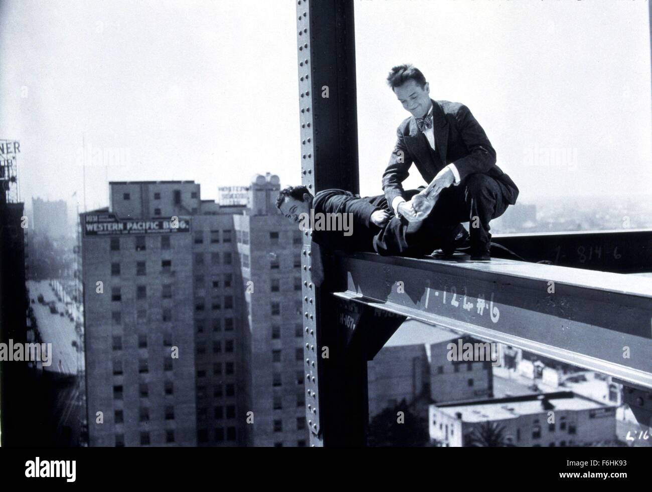 1929, Filmtitel: Freiheit, Regie: LEO McCAREY, Studio: MGM, im Bild: OLIVER HARDY, LAUREL & HARDY, STAN LAUREL. (Bild Kredit: SNAP) Stockfoto