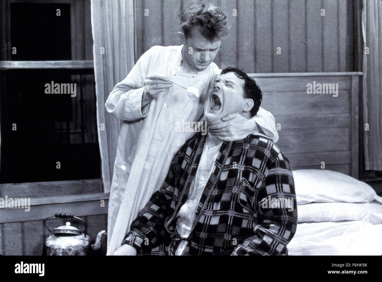 1929, Filmtitel: sie gehen BOOM, Regie: JAMES PARROTT, Studio: MGM, im Bild: OLIVER HARDY, LAUREL & HARDY, STAN LAUREL. (Bild Kredit: SNAP) Stockfoto