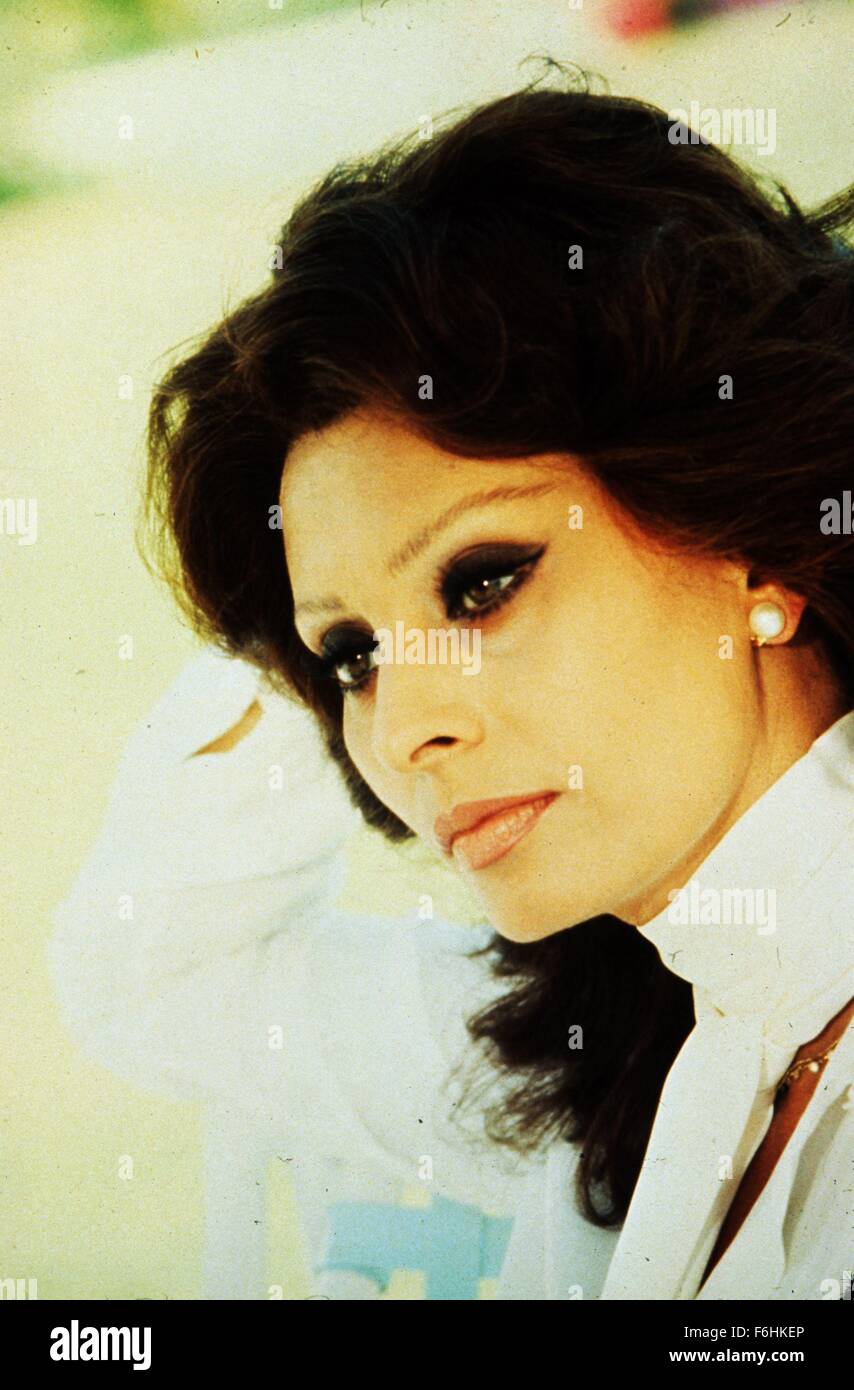1979, Filmtitel: Feuerkraft, Regie: MICHAEL WINNER, abgebildet: SOPHIA LOREN. (Bild Kredit: SNAP) Stockfoto