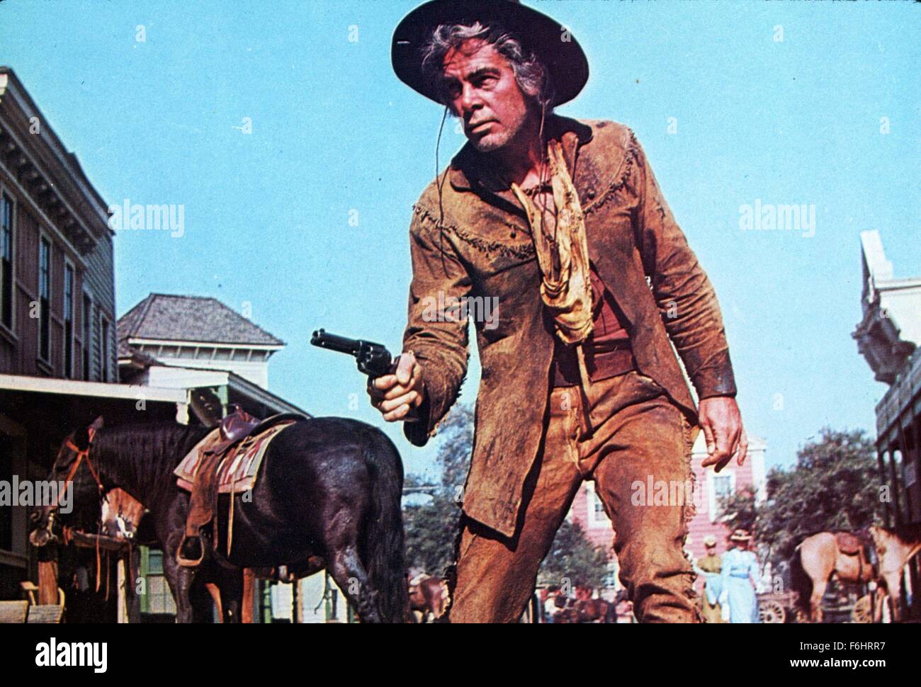 1965, Filmtitel: CAT BALLOU, Regie: ELLIOT SILVERSTEIN, Studio: COLUMBIA, im Bild: 1965, AWARDS - Akademie, bester Schauspieler, LEE MARVIN. (Bild Kredit: SNAP) Stockfoto