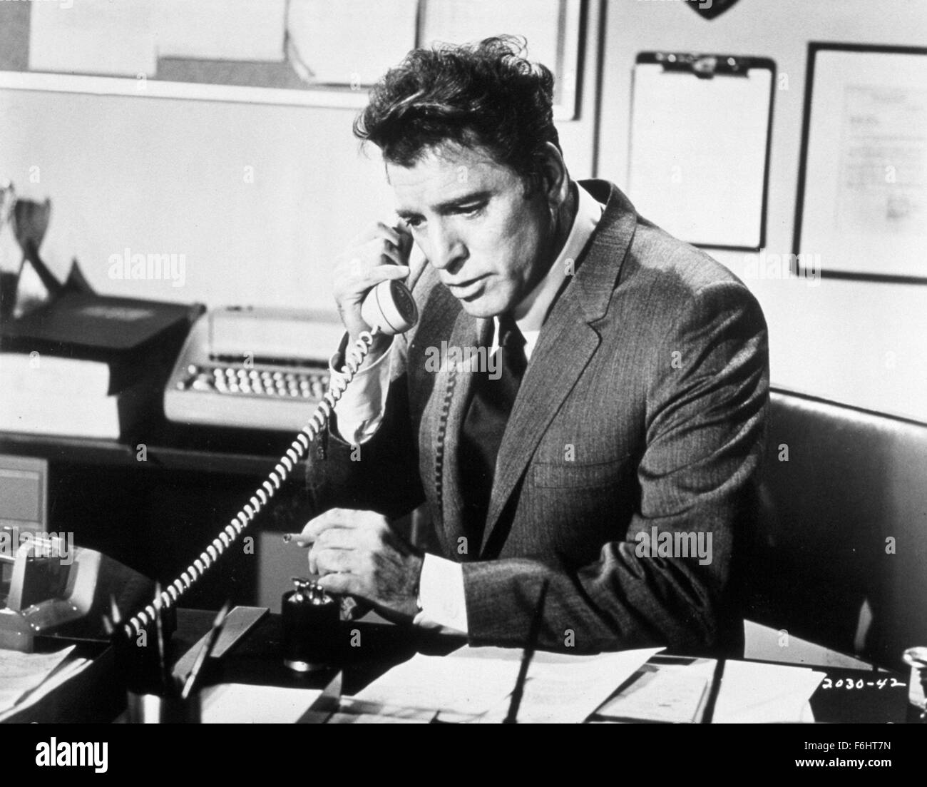 1970, Filmtitel: Flughafen, Regie: GEORGE SEATON, Studio: UNIV, abgebildet: BURT LANCASTER, GEORGE SEATON. (Bild Kredit: SNAP) Stockfoto