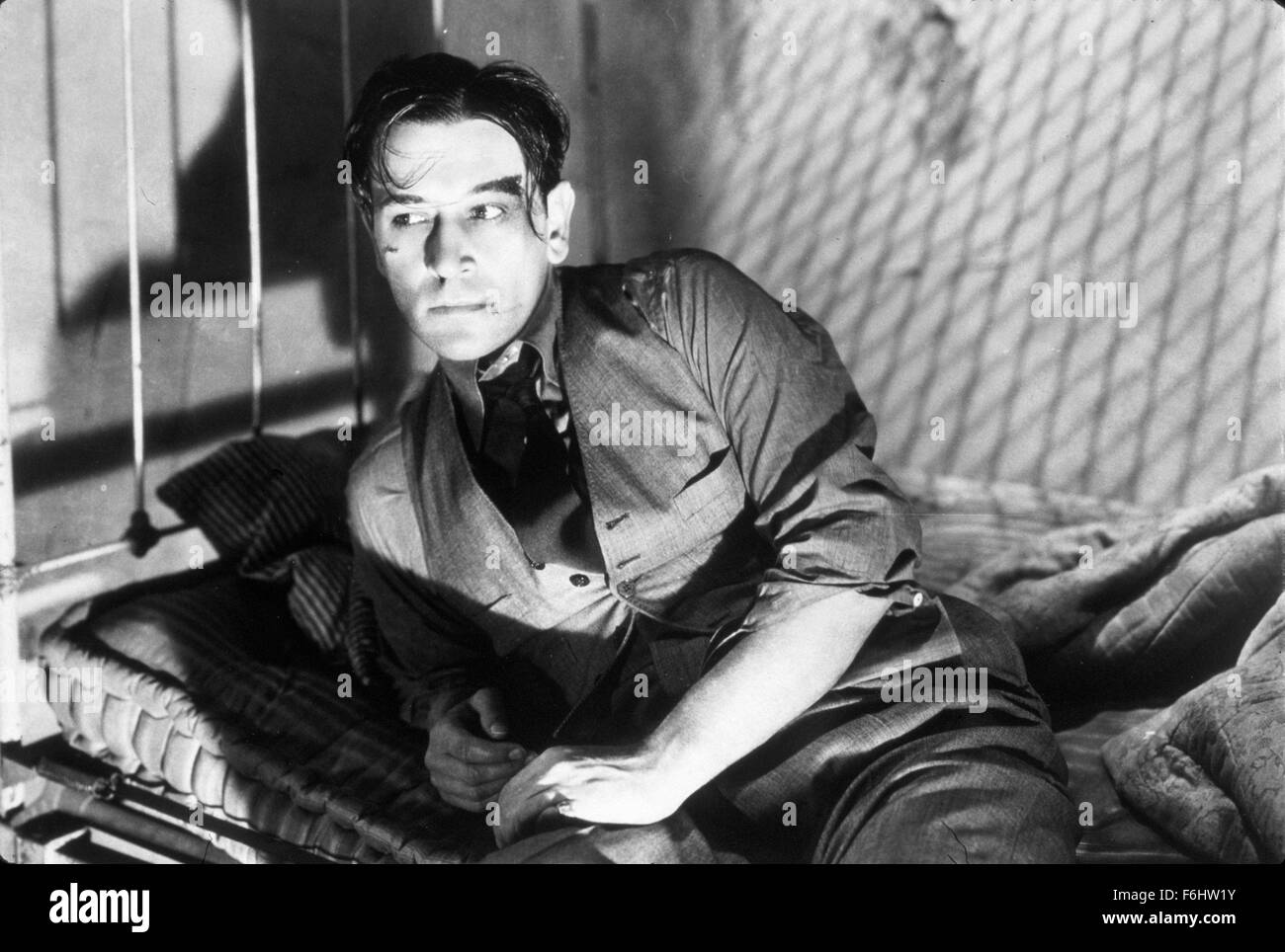 1935, Filmtitel: Glas Schlüssel, Regie: FRANK TUTTLE, Studio: PARAMOUNT, im Bild: GEORGE RAFT. (Bild Kredit: SNAP) Stockfoto