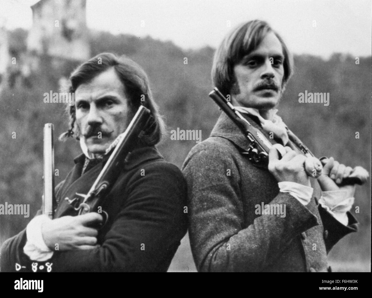 1977, Filmtitel: DUELLANTEN, Regie: RIDLEY SCOTT, Studio: PARAMOUNT, im Bild: KEITH CARRADINE, HARVEY KEITEL. (Bild Kredit: SNAP) Stockfoto