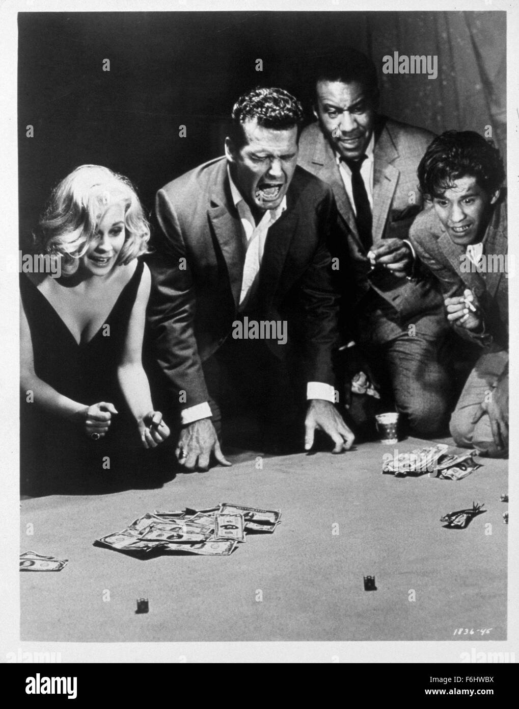 1966, Filmtitel: MISTER BUDDWING, Regie: DELBERT MANN, Studio: MGM, abgebildet: RAFAEL CAMPOS, JEAN SIMMONS, JAMES GARNER, DELBERT MANN. (Bild Kredit: SNAP) Stockfoto