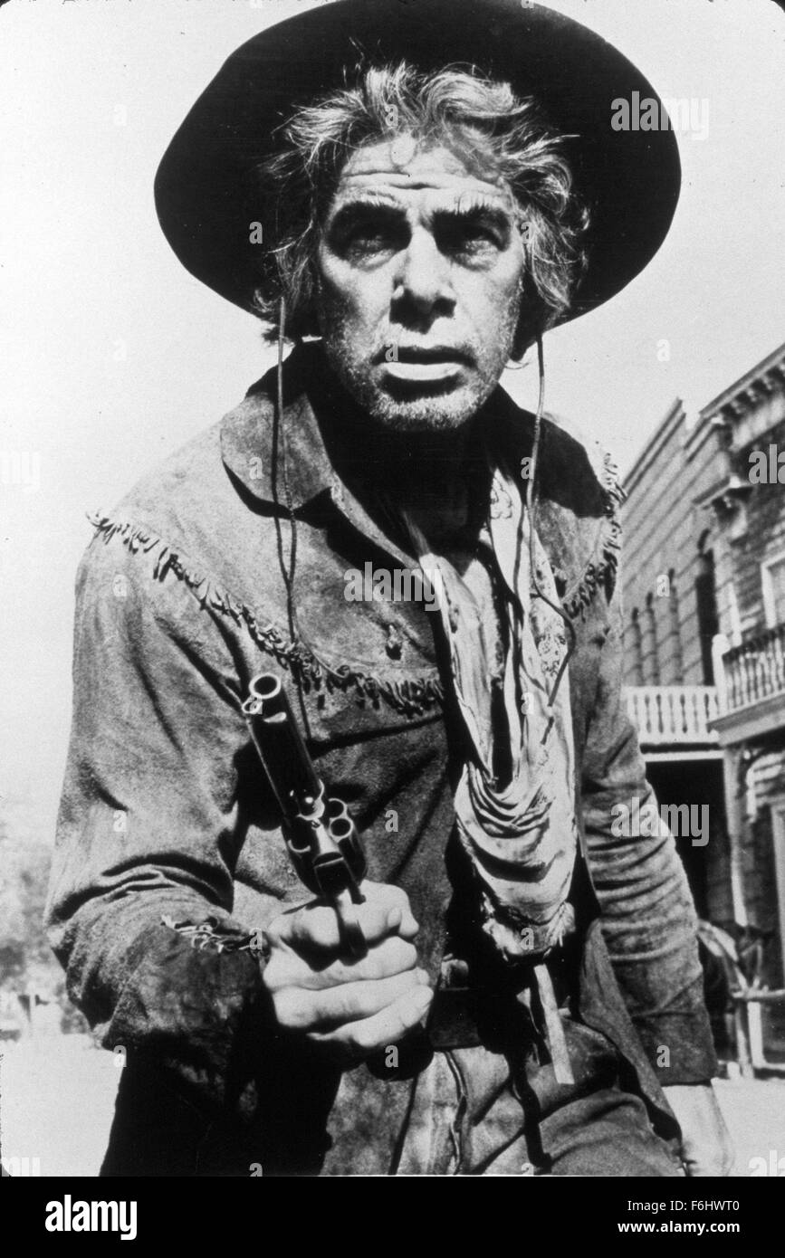 1965, Filmtitel: CAT BALLOU, Regie: ELLIOT SILVERSTEIN, Studio: COLUMBIA, im Bild: 1965, AWARDS - Akademie, bester Schauspieler, LEE MARVIN. (Bild Kredit: SNAP) Stockfoto