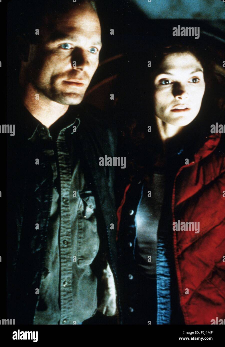 Filmtitel 1989: ABYSS, Regie: JAMES CAMERON, im Bild: JAMES CAMERON, ED HARRIS. (Bild Kredit: SNAP) Stockfoto