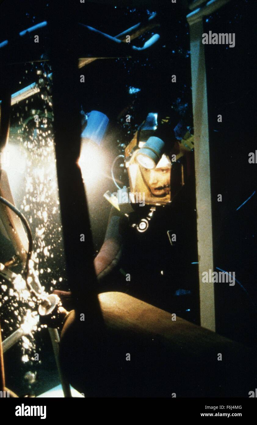 Filmtitel 1989: ABYSS, Regie: JAMES CAMERON, im Bild: JAMES CAMERON. (Bild Kredit: SNAP) Stockfoto
