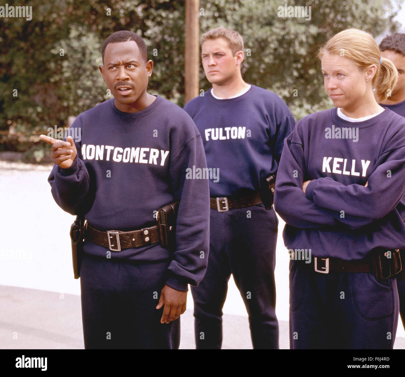 Datum der Freigabe: 15. Januar 2003 Film Titel: National Security-STUDIO: Columbia Bilder PLOT: zwei nicht übereinstimmende Wachleute geworfen zusammen, um ein Schmuggel-Aktion Büste. Im Bild: MARTIN LAWRENCE als Earl Montgomery. Stockfoto