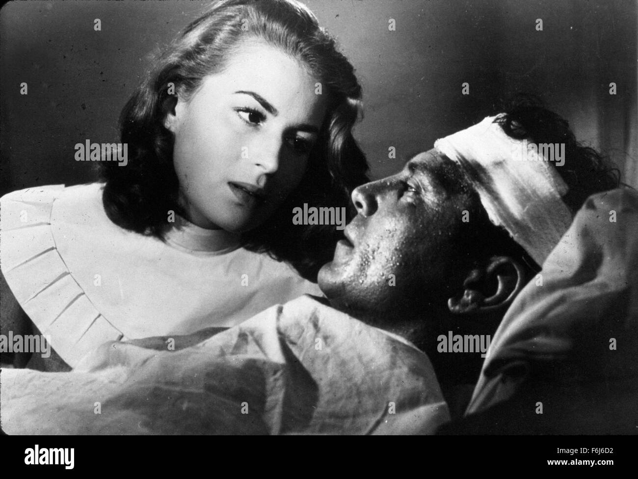 1951, Filmtitel: ANNA, Regie: ALBERTO LATTUADA, im Bild: ALBERTO LATTUADA, SILVANA MANGANO. (Bild Kredit: SNAP) Stockfoto