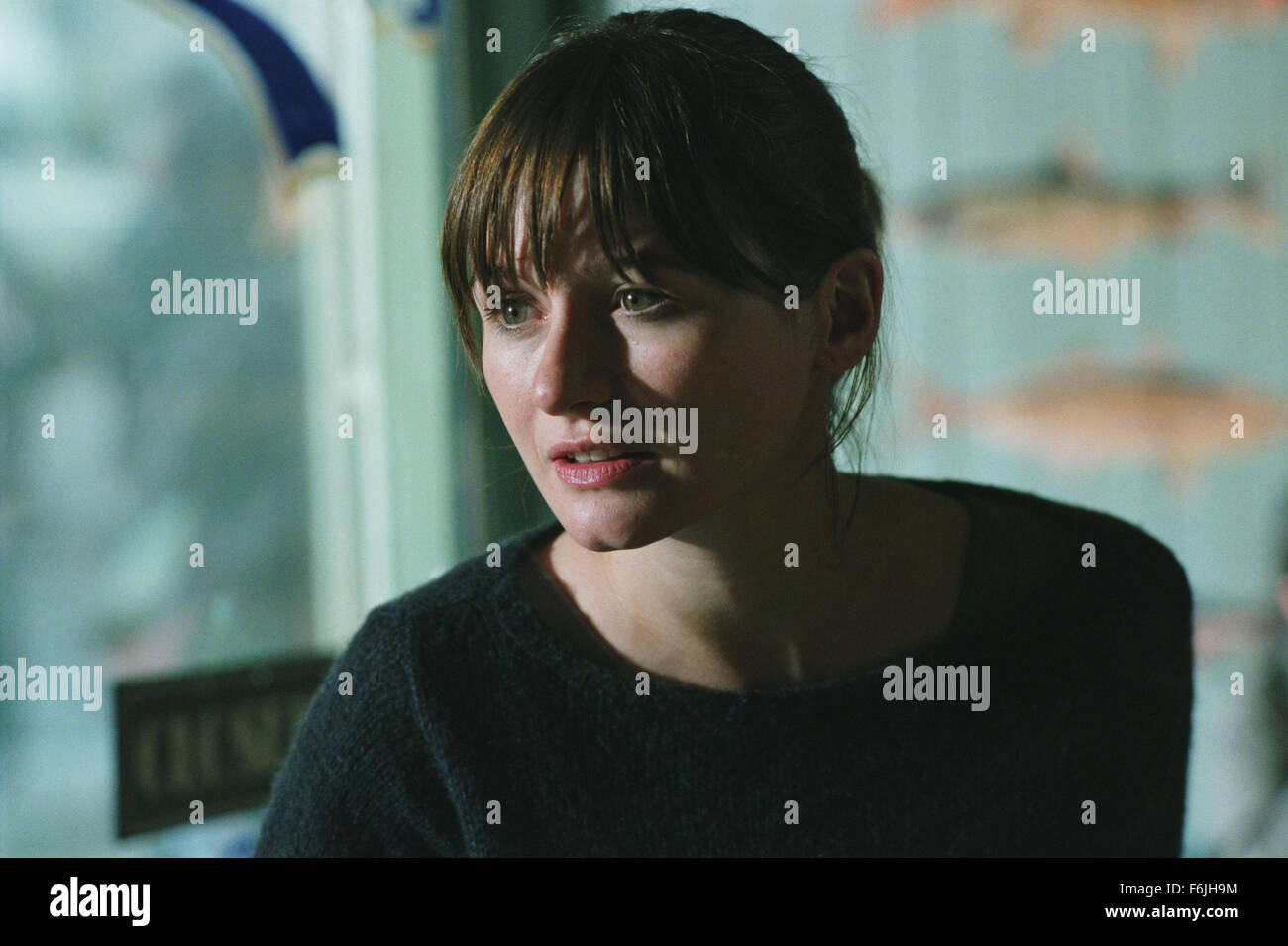 Datum der Freigabe: 4. Mai 2004. FILMTITEL: Lieber Frankie. STUDIO: Scottish Screen. PLOT: Nachdem ihr Sohn zahlreiche Briefe unter dem Deckmantel des Vaters gefolgt seid, heuert eine Frau ein Fremder, als sein Vater zu stellen, wenn Sie ihn treffen. Bild: EMILY MORTIMER stars wie Lizzie. Stockfoto