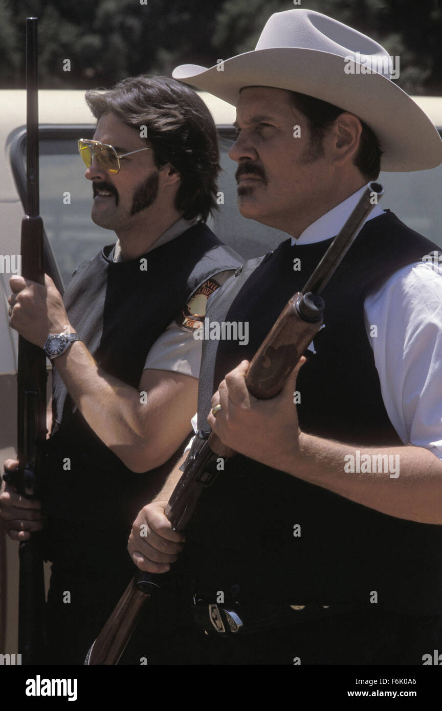 Erscheinungsdatum: 11. Mai 2005. FILMTITEL: Des Teufels ablehnt. STUDIO: Lions Gate Films. PLOT: Eine kleine Weile nach den Morden an die jungen Leute aus HO1KC The Firefly muss Familie ihr Haus entkommen weil es von der Polizei umgeben ist. Captain Spaulding trifft sich mit Baby und Otis ein Versteck zu finden. Unterdessen Offizier Whydel, Sherrif Whydels Bruder sinnt auf Rache an der Familie, die als The Devils Rejects bekannt wurde. Im Bild: WILLIAM FORSYTHE als Sheriff John Quincy Wydell. Stockfoto