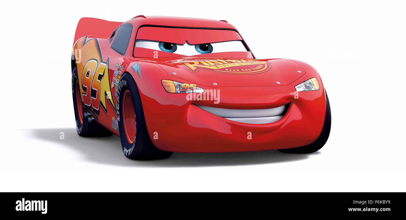 Veröffentlichungsdatum: 9. Juni 2006. FILMTITEL: Autos. STUDIO: Walt Disney Pictures. PLOT: Ein hot-Shot-Rennwagen Lightning McQueen benannt wird in Radiator Springs überfallen wo er die wahre Bedeutung von Freundschaft und Familie findet. IM BILD:. Stockfoto