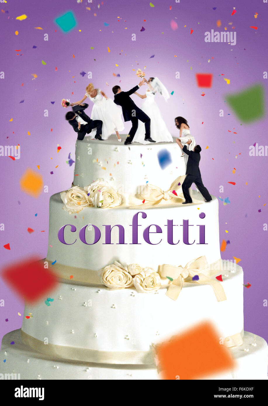 16. Oktober 2006; Los Angeles, Kalifornien, USA; Datum der Freigabe: 22. September 2006. Regie: Debbie Isitt. STUDIO: BBC Filme/Fox Searchlight Pictures. PLOT: Eine Mockumentary, die drei Paare folgt, wie sie es Kampf um den begehrten Titel zu gewinnen "die meisten ursprünglichen Hochzeit des Jahres. Bild: Zusammengesetzte Kunst für das Filmplakat. Obligatorische Credit: Foto von Robert Goldstein/Fox Searchlight Pictures. (c) Copyright 2006 von Fox Searchlight Pictures Stockfoto