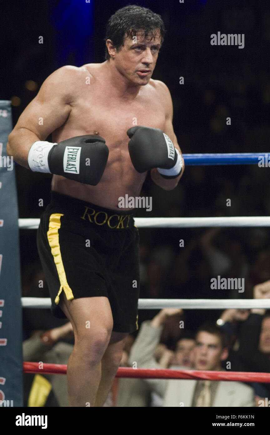 Datum der Freigabe: 20. Dezember 2006. FILMTITEL: Rocky Balboa. STUDIO: Columbia Pictures. PLOT: Rocky Balboa kommt aus dem Ruhestand zu steigen in den Ring zum letzten Mal der Schwergewichts-Champion Mason "The Line" Dixon. Im Bild: SYLVESTER STALLONE als Rocky Balboa. Stockfoto