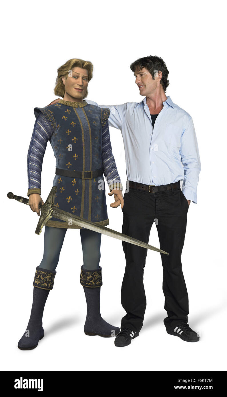 3. Mai 2007 - Los Angeles, CA, USA - RELEASE DATE: 18. Mai 2007. Regie: Chris Miller und Raman Hui (Co-Regie). STUDIO: PDI/DreamWorks-Produktionen. PLOT: Als neue Schwiegervater, König Harold (Cleese) erkrankt, ist Shrek (Myers) als Erbe das Land weit weit weg angeschaut. Nicht einer, der seinen geliebten Sumpf, Shrek aufgeben rekrutiert seine Freunde Esel (Murphy) und Puss in Boots (Banderas), der rebellischen Artie (Timberlake) zum neuen König zu installieren. Prinzessin Fiona (Diaz), Rallyes, eine Bande von königlichen Freundinnen zu einem Staatsstreich durch die verlassene Prinz Charming (Everett) wehrt. PI Stockfoto