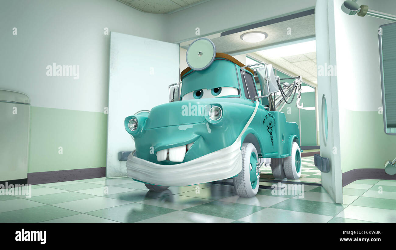 CARS TOONS - die Weltpremiere des Disney/Pixar'sCars Toons, eine neue kurze Zeichentrickserie unter der Regie von Academy Award-Gewinner John Lasseter und starring Lightning McQueen rostig, aber treuen Freund Mater, werden auf Disney Channel, Toon Disney und ABC Family ab Montag, 27 Oktober präsentiert. (PIXAR ANIMATIONSSTUDIOS) MATER Stockfoto