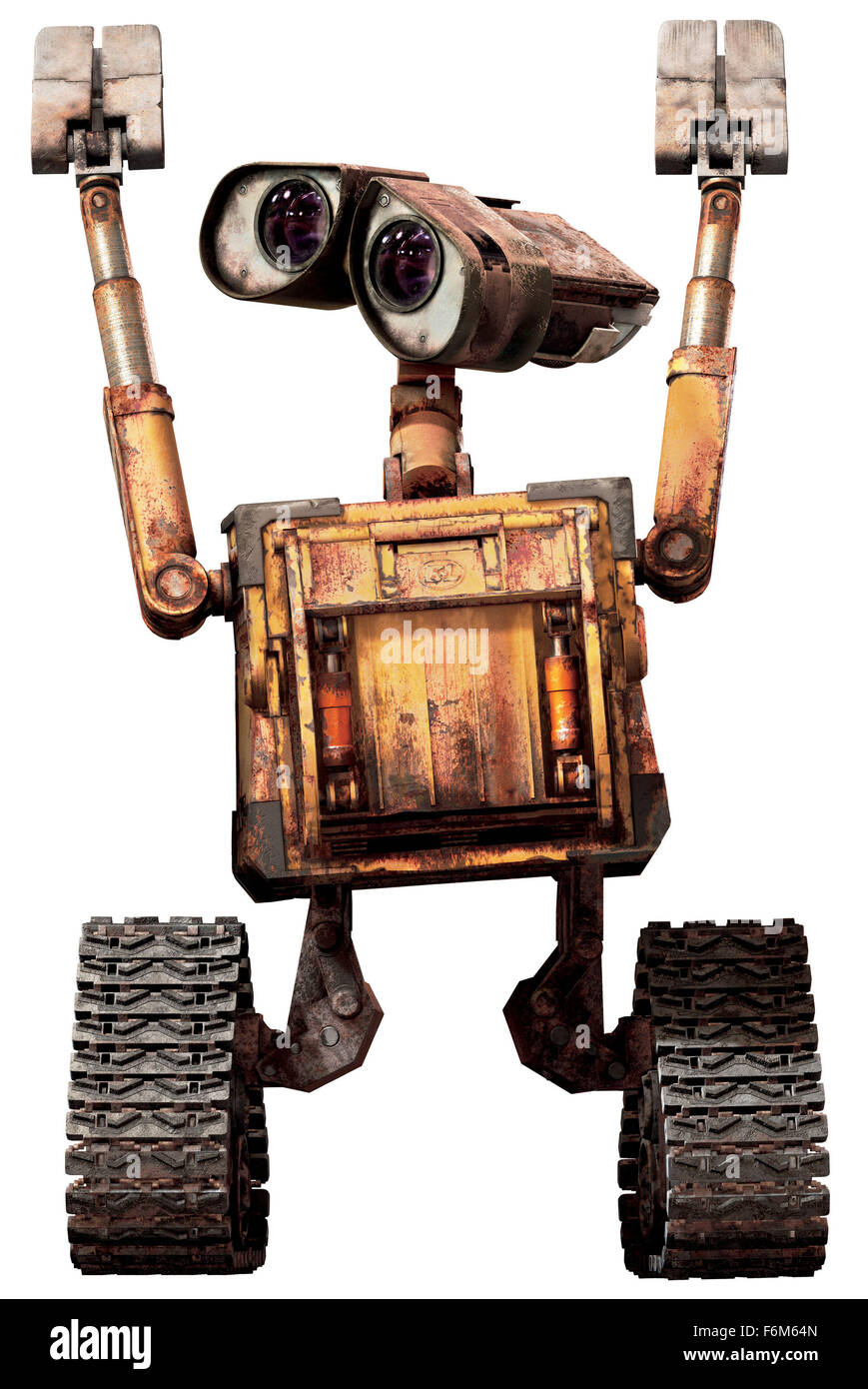 Erscheinungsdatum: 27. Juni 2008. FILMTITEL: WALL-E. STUDIO: Pixar Animationsstudios. PLOT: In der fernen Zukunft begibt sich eine kleine Abfälle sammeln Roboter versehentlich auf eine Weltraumreise, die letztlich das Schicksal der Menschheit entscheiden wird. Bild: BEN BURTT als WALL-E (Stimme). Stockfoto