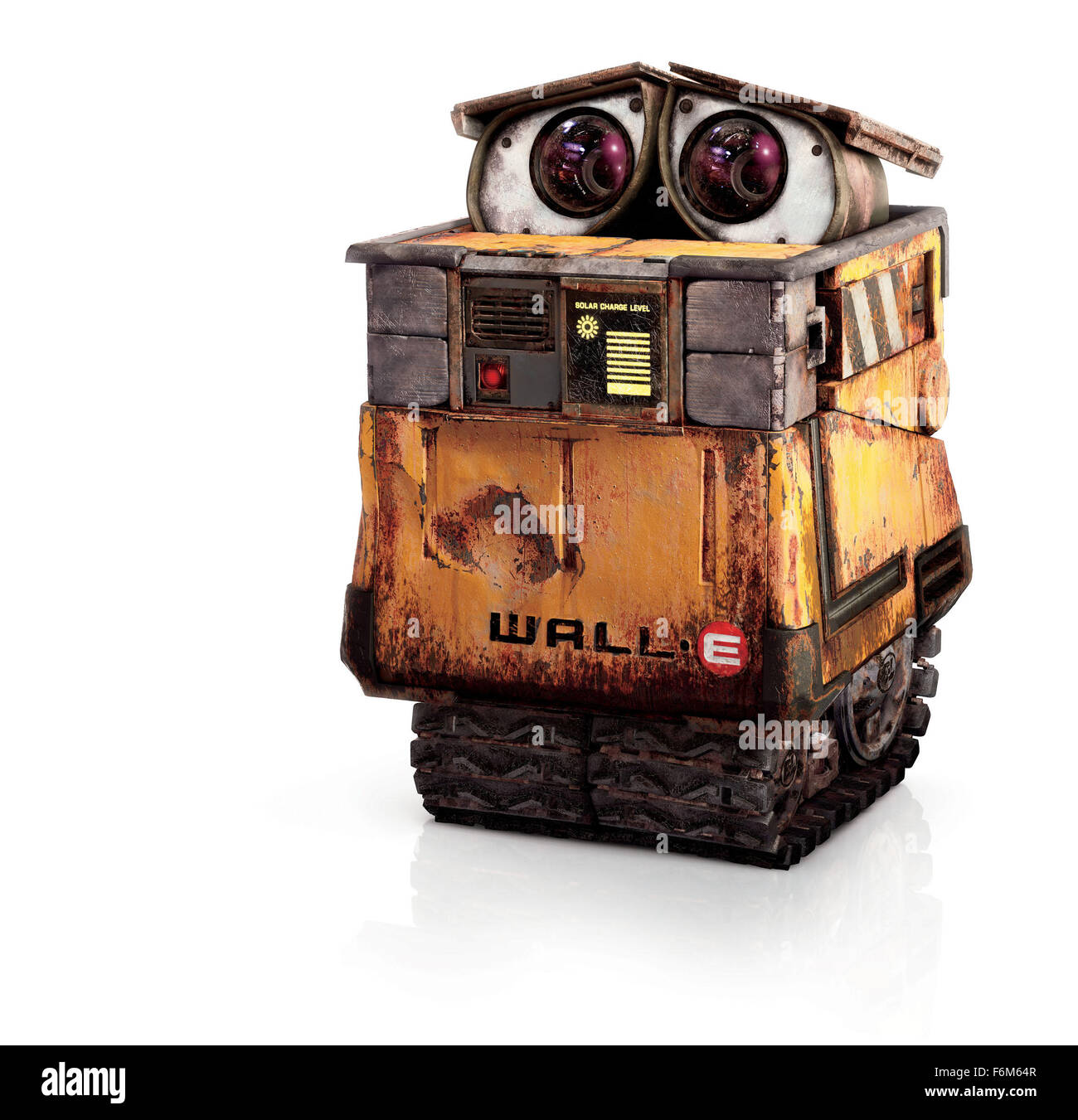 Erscheinungsdatum: 27. Juni 2008. FILMTITEL: WALL-E. STUDIO: Pixar Animationsstudios. PLOT: In der fernen Zukunft begibt sich eine kleine Abfälle sammeln Roboter versehentlich auf eine Weltraumreise, die letztlich das Schicksal der Menschheit entscheiden wird. Bild: BEN BURTT als WALL-E (Stimme). Stockfoto