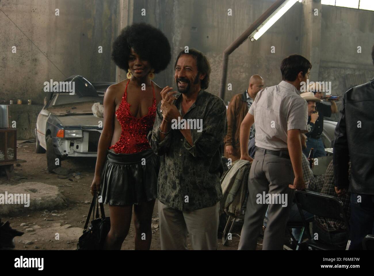 Datum der Freigabe: 19. Dezember 2008. Titel: Rudo y Cursi. STUDIO: Producciones Anhelo. PLOT: Zwei Geschwister Rivalen gegenseitig in die Welt des professionellen Fußballs. Im Bild: GUILLERMO FRANCELLA als Batuta. Stockfoto