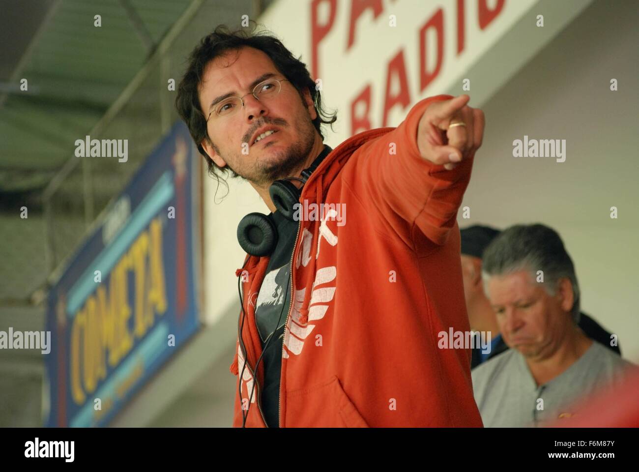 Datum der Freigabe: 19. Dezember 2008. Titel: Rudo y Cursi. STUDIO: Producciones Anhelo. PLOT: Zwei Geschwister Rivalen gegenseitig in die Welt des professionellen Fußballs. Im Bild: Regisseur CARLOS CUARÓN. Stockfoto