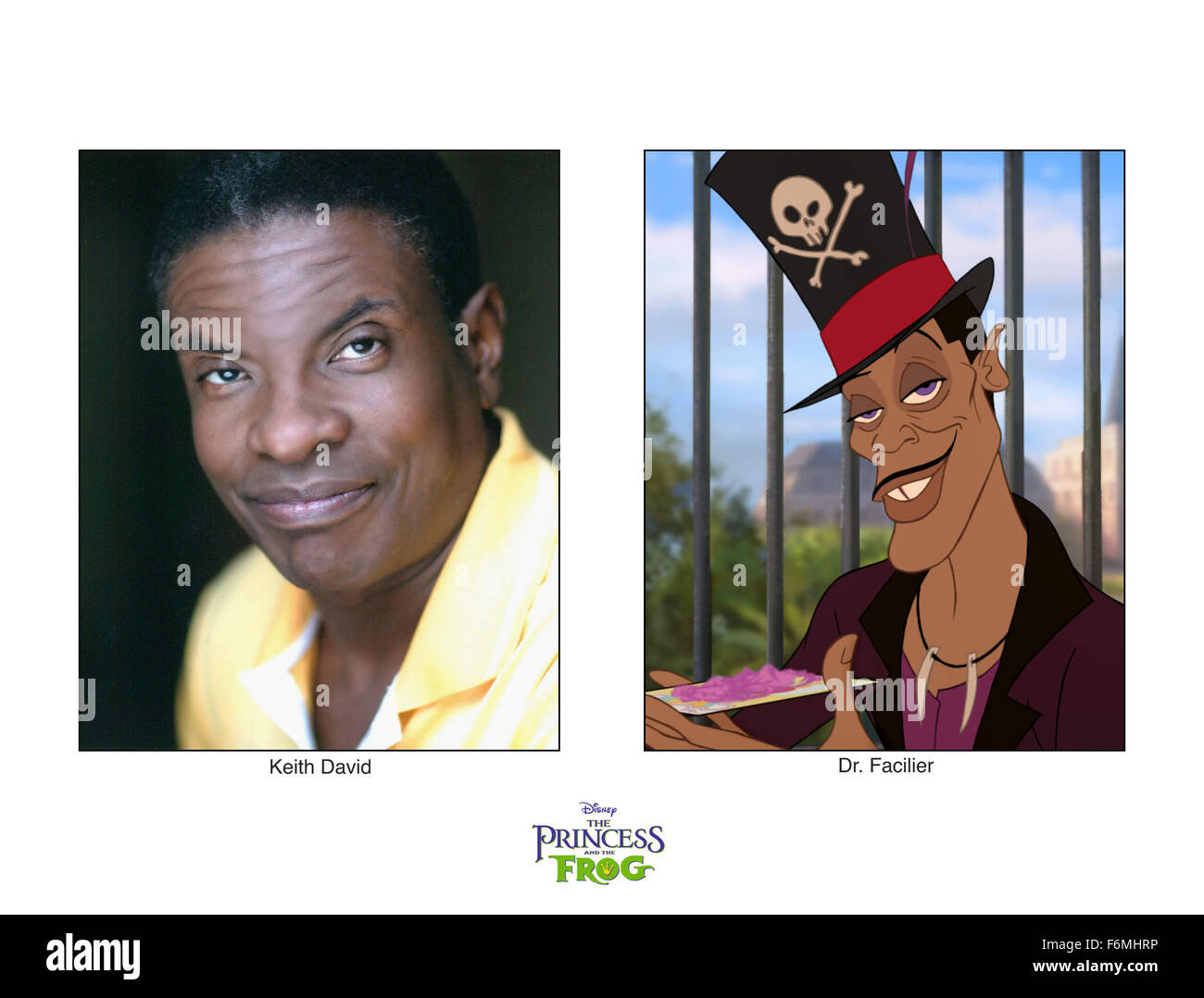 Erscheinungsdatum: 11. Dezember 2009. FILMTITEL: Die Prinzessin und der Frosch. STUDIO: Walt Disney Pictures. PLOT: Eine moderne Nacherzählung der klassischen Geschichte der Froschkönig. Die Prinzessin und der Frosch findet das Leben der arrogante, unbeschwerte Prinz Naveen und fleißige Kellnerin Tiana kreuzenden Wege. Prinz Naveen verwandelt sich in einen Frosch durch eine Voodoo-Zauberer und Tiana, nach Anzug beim küssen des Amphibien-Königtums, hinterhältig. Mit Hilfe von einer Trompete Alligator, ein Cajun-Glühwürmchen und eine alte blinde Frau, die in einem Boot in einem Baum lebt, müssen Naveen und Tiana Rennen zu brechen den Bann und fulf Stockfoto