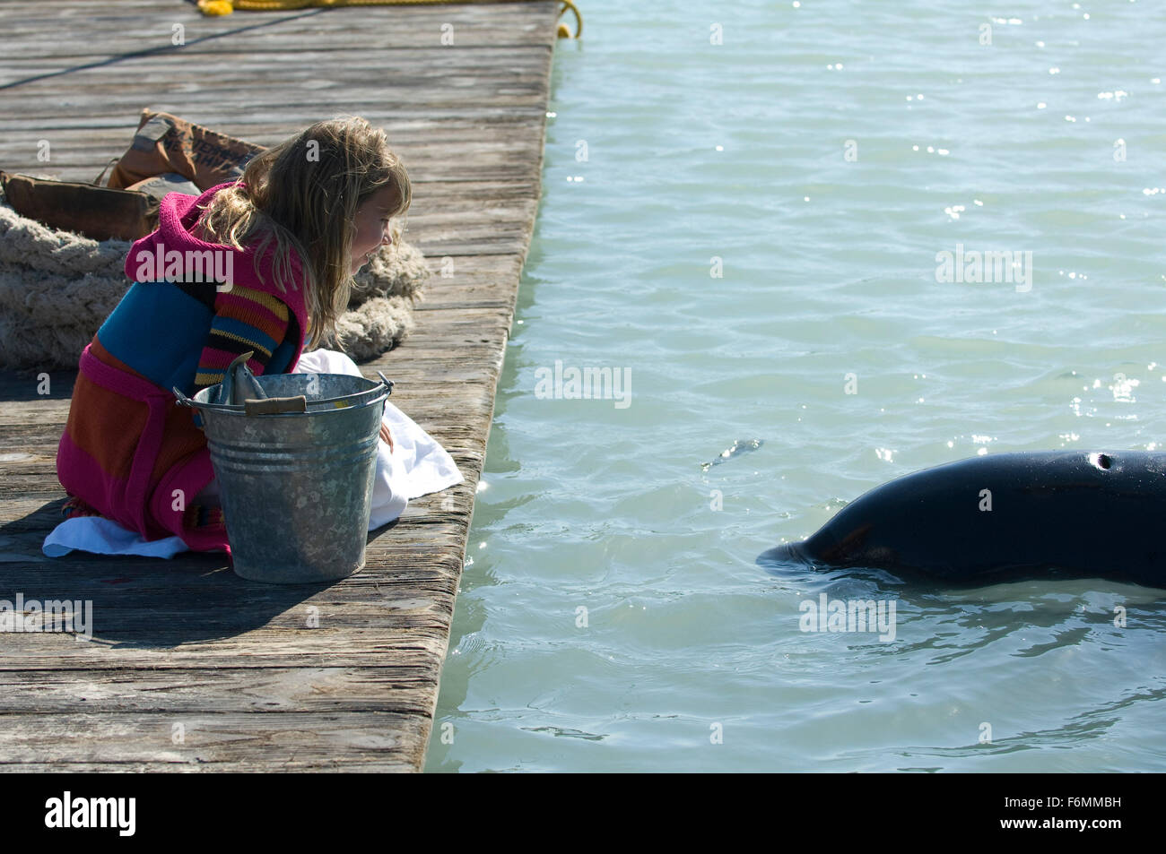 Erscheinungsdatum: 23. März 2010. FILMTITEL: Free Willy: Escape from Piratenbucht. STUDIO: Film Afrika weltweit. PLOT:. Im Bild: BINDI IRWIN als Kirra Cooper. Stockfoto